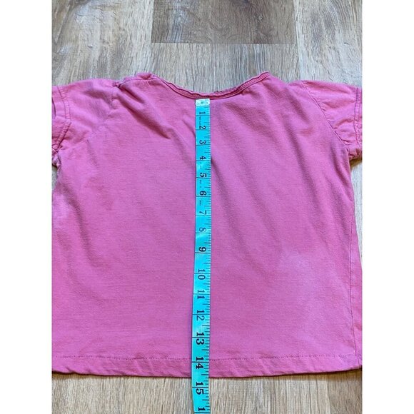 90s/Y2K Mudd Cropped Pink Cheerleaders Baby Tee Medium - Picture 6 of 6